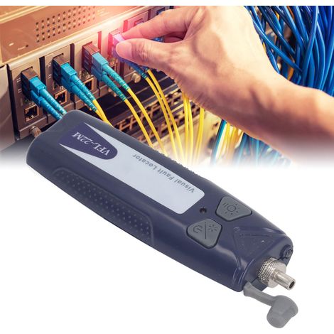 Détecteur de défauts visuels à fibre optique mini stylo rechargeable VFL-22M-L-20, portée de 20 km (1/5)