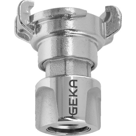 GEKA – plus Système Adaptateur du système à griffes au système à emboîtement – Laiton chromé