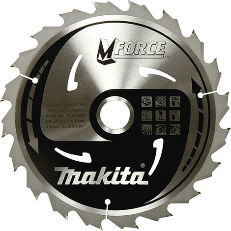 Makita M-Force Saege fogli, 235 x 30 mm, 40Z, B 32085