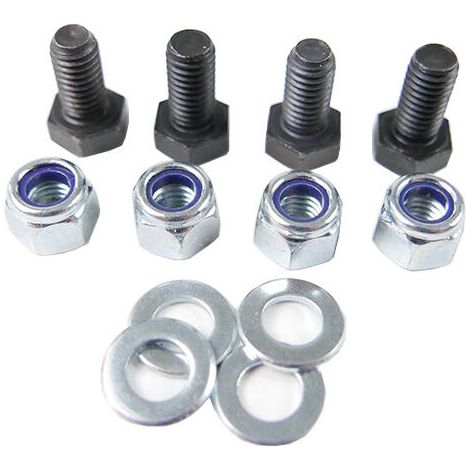 Kit Vis Fixation Lanceur - Acier - M5x0.8 - Pour Moteurs Thermiques de Tondeuses Groupes Électrogènes et Scarificateurs - 4 Pièces (1/3)