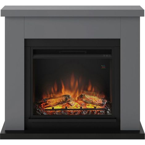Insert cheminée électrique décorative 1500W – Dimensions 990x883x250mm – Chauffage programmable 7 jours – Télécommande incluse – Tagu (1/6)