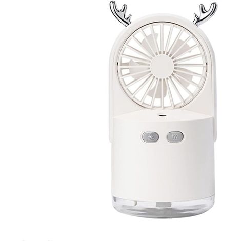 Ventilateur de table puissant et silencieux, angle réglable à 360 °, ventilateur portatif, ventilateur de bureau à refroidissement silencieux, pour le bureau, le sport en plein air, les voyages à la-F (1/5)
