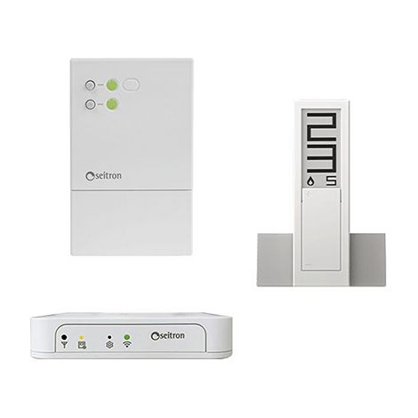 Weißes Thermostat-Set der Klasse V von Hygge Home