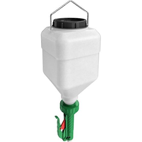 Distributeur de sauce suspendu de grande capacité (5,5 L) pour moutarde, salade, ketchup, mayonnaise, etc. (1/5)