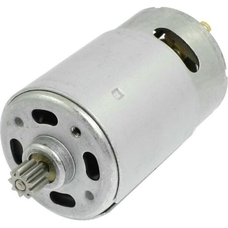 Motore di ricambio con ingranaggio a 13 denti e gambo in corrente continua da 18 V per trapano elettrico ricaricabile. (1/4)