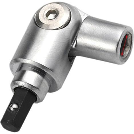 Porte-embout pivotant pivotant pour foret de tournevis flexible Porte-embout hexagonal flexible à libération rapide Changement de direction Tête de tournevis