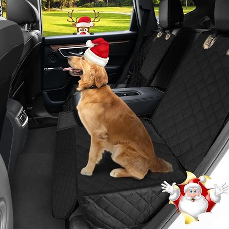 Car Back Seat Cover with Isofix for Child Seat - Waterproof, Non-Slip, Scratch-Resistant - Universal Back Protector (1/2)