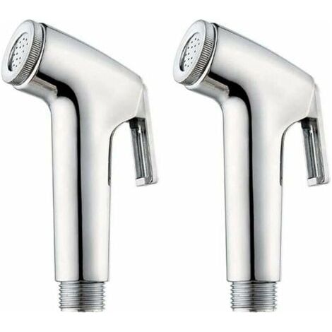 2 pièces Bidet Spray, douchette WC Pulvérisateur de Toilette en Spray pour le Nettoyage Des Toilettes (1/4)