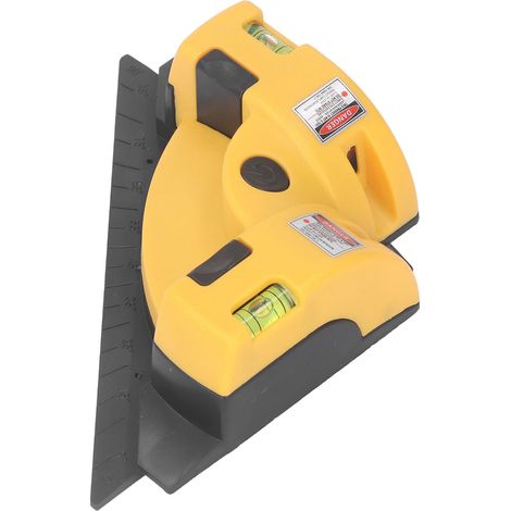 Niveau à angle droit de haute précision avec faisceau vert visible pour la pose de revêtements de sol, batterie intégrée (1/5)