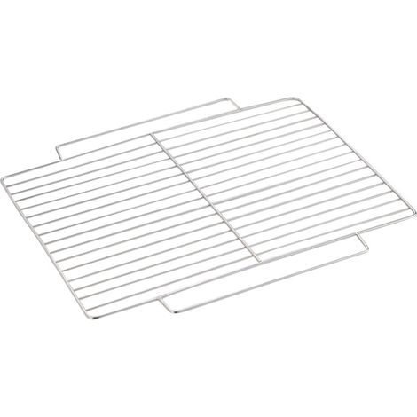 Grille de cuisson en treillis métallique en acier inoxydable pour camping en plein air 13,5 x 12,4 x 0,1 pouces (1/4)