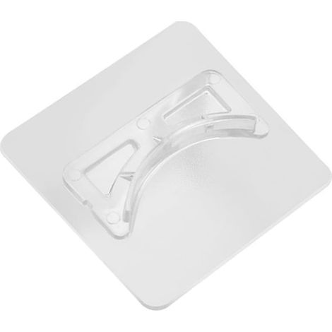 Support de tringle à rideaux non permanent en forme d'éventail (1/5)
