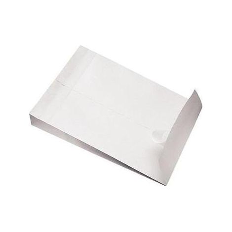 SOENNECKEN Faltentasche Soennecken DIN C4 229 x 324 mm (B x H) mit Fenster 125g/m² mit Haftklebung weiß100 St./Pack. (1/2)