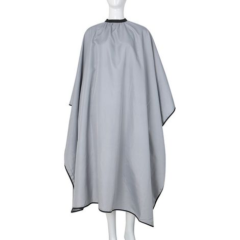 Cape de coiffeur avec clip métallique ajustable, idéale pour la coupe et le shampoing des cheveux des coiffeurs et stylistes - 140 x 160 cm (55 x 63 pouces) - Usage personnel et professionnel - Idée c
