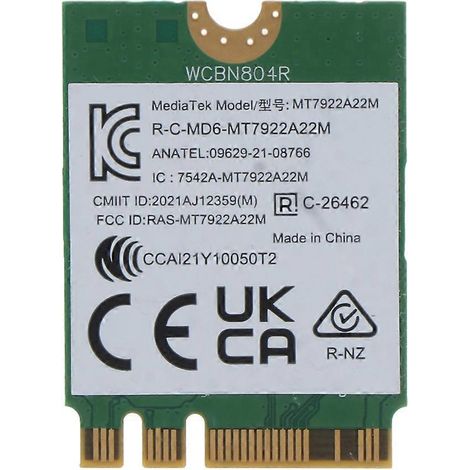 MT7922 Tri-Band WiFi 6E Karte 802.11ax Wireless NGFF M.2 WiFi Karte für Windows