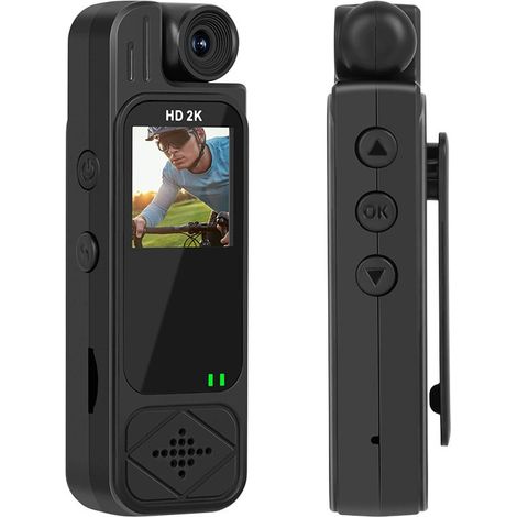 Cycling dashcam, chest-worn surveillance camera, law enforcement recording device, action camera for video and audio recording -- 2K+WIFI (1/3)