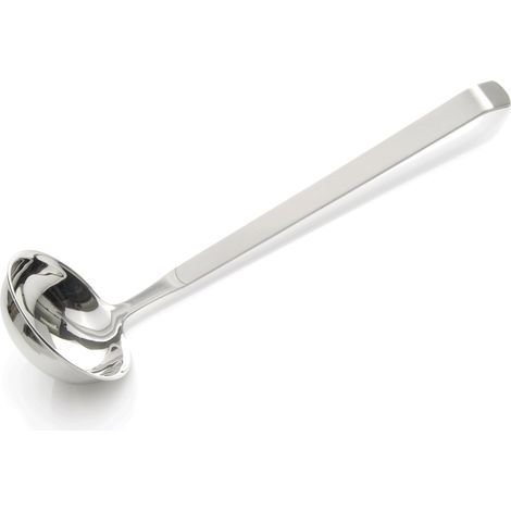 Louche a soupe Outil de cuisine 2160 en Acier au nickel-chrome L 315 mm Ø 85 mm - Was Germany