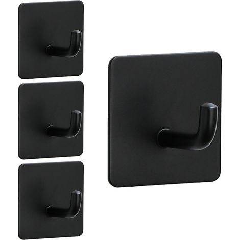 Adhesive Hooks Heavy Duty Waterproof in Shower Hooks for Hanging Loofah, Towels, Clothes, Robes