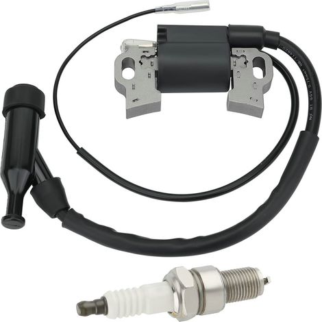 Ignition coil, high-voltage transformer suitable for the CH440 engine, compatible with STIHL part number 17-584-03-S  High-quality replacement part for chainsaws.