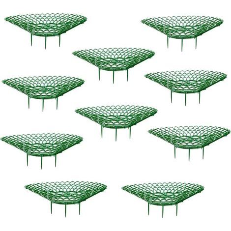 10 supports pour fraises, support pour fraises de jardin, support pour plantes de fraises pour diverses plantes telles que tomates, poivrons (1/4)