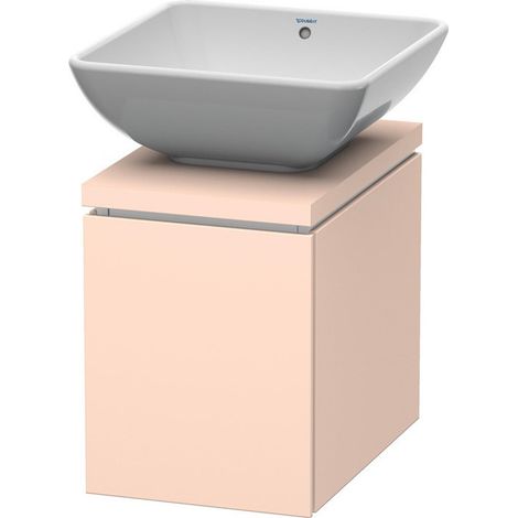 Meuble sous-vasque L-CUBE 320x477x400mm abricot peral soie matte
