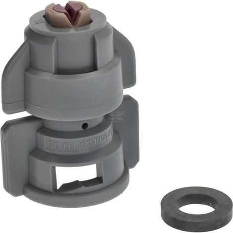 Tobera de inyecci贸n de aire antideriva TD 80掳 06 gris cer谩mica Agrotop AGROTOP TD8006