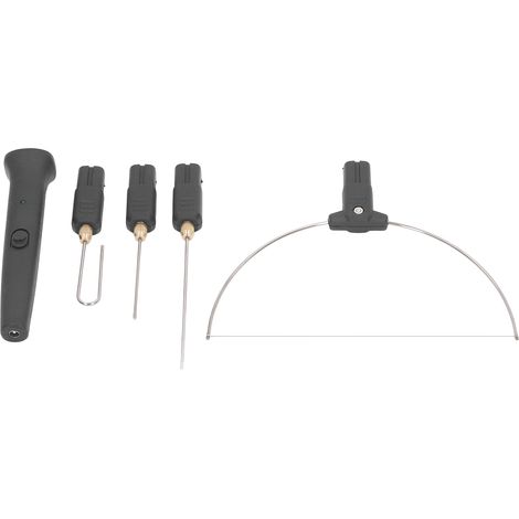 Kit de découpe de mousse à fil chaud 9 pièces, couteau de découpe électrique pour polystyrène, prise UE AC100-240V (1/5)