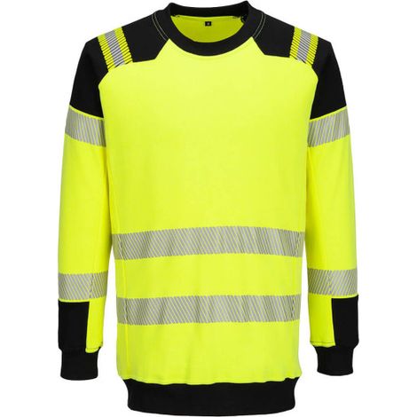 PW3 Modaflame Sudadera de punto de alta visibilidad FR FR707 XXL Amarillo/Negro