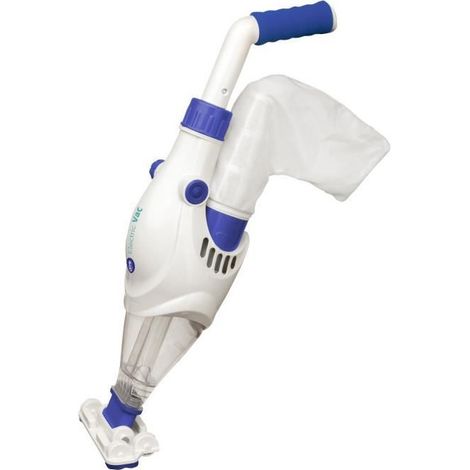 GRE – Aspirateur nettoyeur électrique à batterie pour piscine – Autonome avec filtre – 11,1V 37l/h – Réservoir amovible grande capacité (1/10)