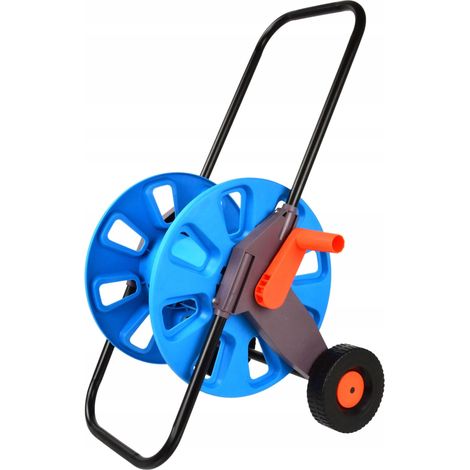 Geko G73224 Schlauchwagen blau Kunststoff