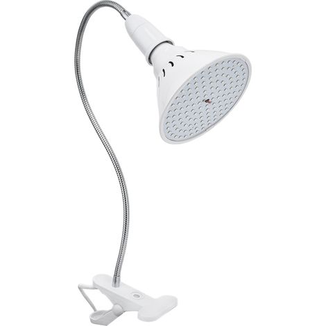 Lampe de croissance pour plantes 126 LED 8 W avec pince flexible, idéale pour la culture de semis en intérieur et en serre (prise 85-265VUS). (1/5)