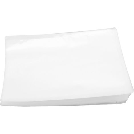 Rouleau de 100 sacs sous vide maille texturée 20x30cm pour conservation légumes fruits emballage alimentaire