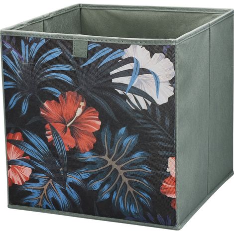 Boîte en carton Boîte textile 31x31x31 prairie - meadow 31x31x31