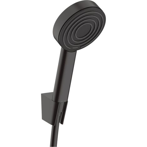 Hansgrohe Pulsify S - Set Duschkopf, 1 Strahl, Halter und Schlauch 125 cm,
Schwarz matt 24301670 (1/5)