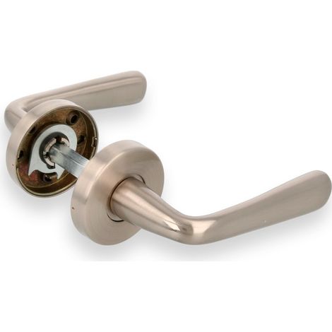 AMIG Poignées sur rosace 252R Ø50 mm Laiton Chromé mat (1/5)