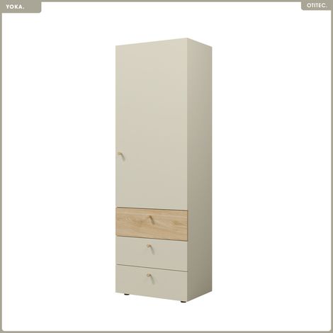 Armoire - L.60 x H.185 x P.40 - YOKA (1/2)