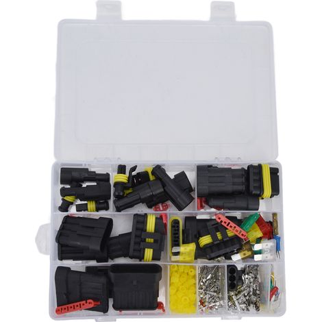 Kit de 240 prises étanches avec connecteurs HID pour motos/scooters/voitures