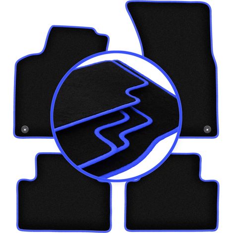 Carlux-blaue Automatten für: Porsche Macan SUV (ab 2013) (1/5)