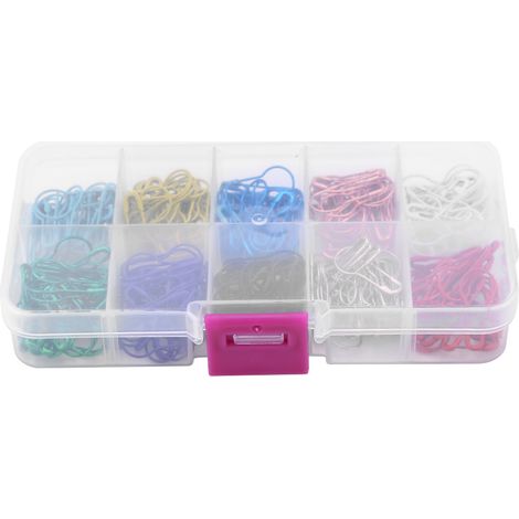 300 Étiquettes en Forme de Calebasse Colorées, Épingles de Sûreté Artisanales en Métal pour Vêtements, Accessoires de Bricolage (1/5)