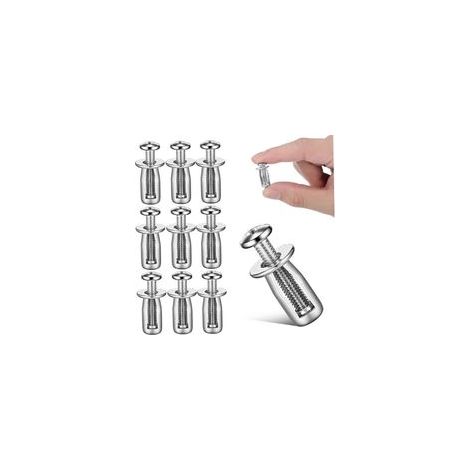 10 pièces Cheville à Expansion pour Fixation Mur Creux Spirale pour Portes Creuses et Plaques Plastiques Installation Stable et Polyvalente (1/5)