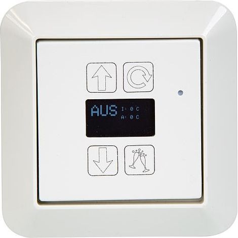 EVENES Commutateur a gradins 3 niveaux, encastre pour appareils HRV (1/2)