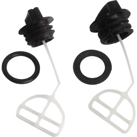 2 Pièces Bouchon De Réservoir, Compatible 45cc 52cc 58cc, Pour Tronçonneuse Chinoise