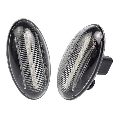 clignotant dynamique LED marqueur latéral clignotant lentille fumée 1007 107 206 207 307 407 607 C1 C2 C3 C5 C6 Xsara Picasso (1/5)
