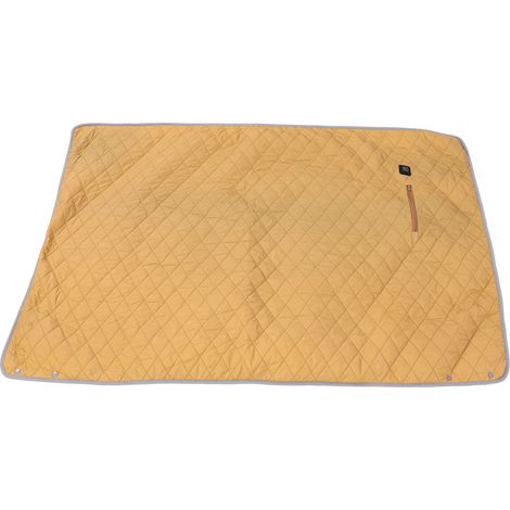 Couverture chauffante USB 5V, coussin chauffant électrique d'hiver, chauffage rapide, lavable, douce et chaude, couleur beige clair, idéale pour la maison et le bureau. (1/5)