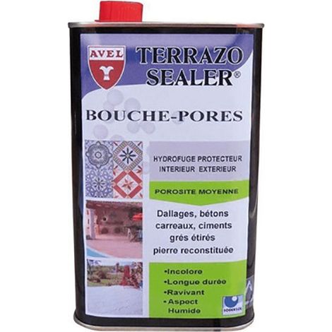 Mundporen Terrazzo Versiegelung Grün1l - AVEL
