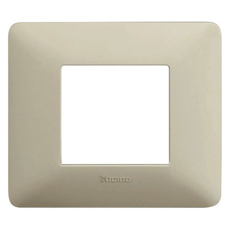 Bticino placca 3p color cenere serie civile matix am4803bcn