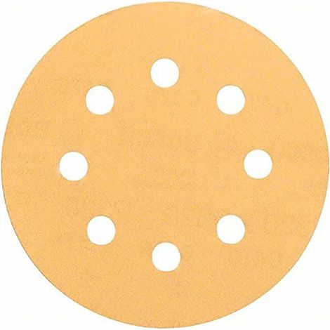 Disco Lija Rotorbital Perforoda 115Mm 8P Gr 80 C470 Bosch 5 Pz (1/5)