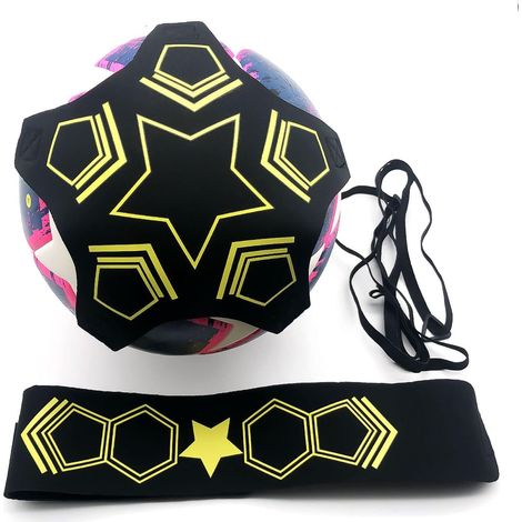Nouvelles sangles d'entraînement de football, sangles de football élastiques, adaptées au football, au volley ball, au rugby, à l'intérieur et à l'extérieur, aux enfants et aux adultes (1/5)