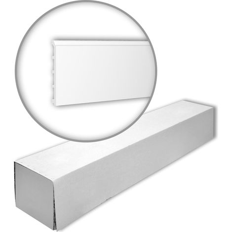 Profhome 653117-box 1 caja 6 piezas Zócalo Rodapié diseño moderno  12 m (1/5)