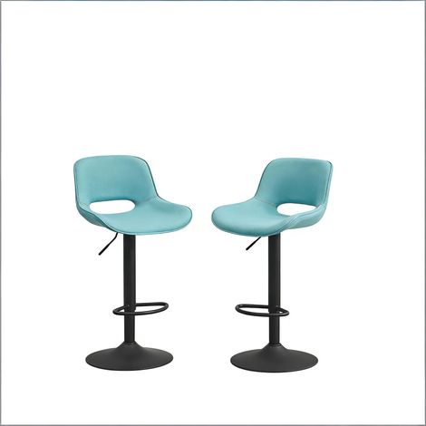 CAIzi(old SKU:T5828P495847)Tabourets pivotants, chaise de salle à manger de luxe, pour patio, jardin et bar extérieur (lot de 2 tabourets de bar) (1/5)