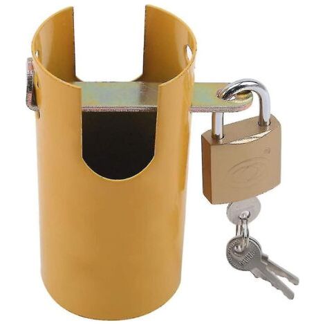 Verrou de robinet extérieur en fer, couvercle de protection multifonctionnel pour robinet, antivol (1/5)